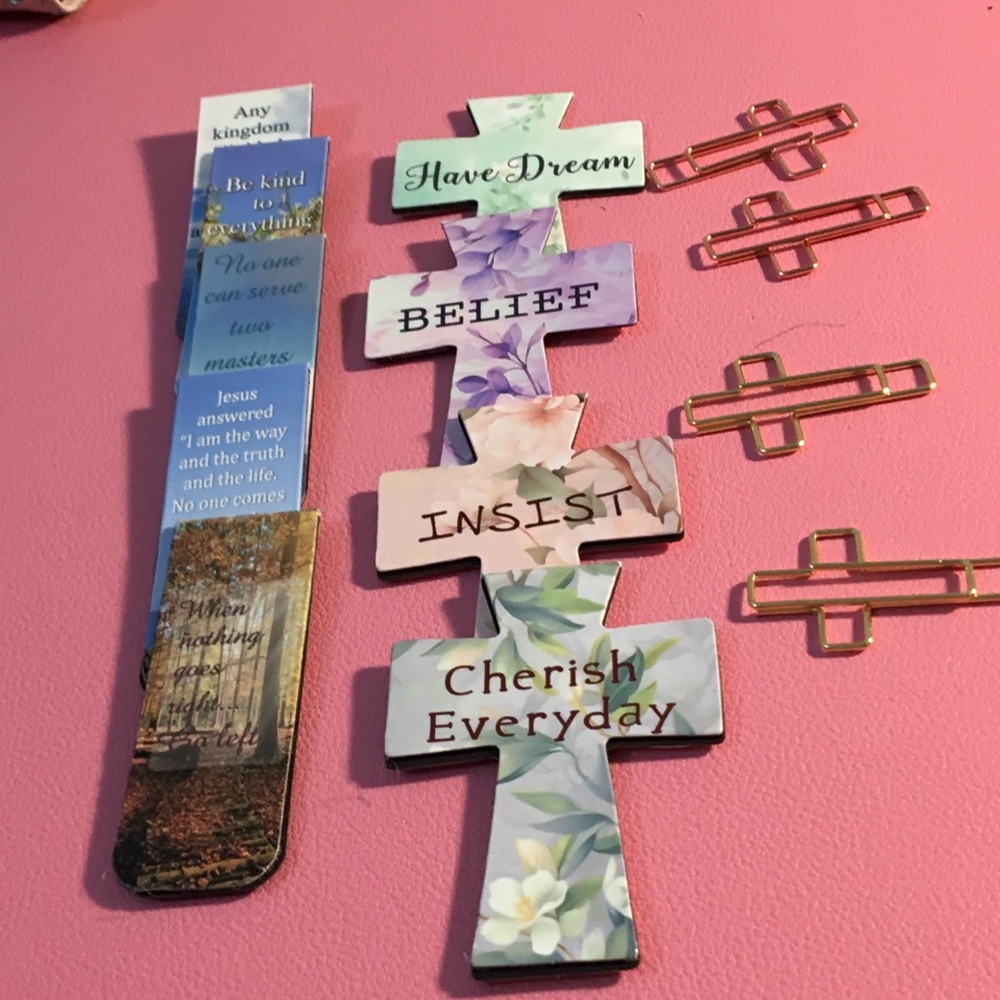 Religious Magnetic Bookmark Set 2